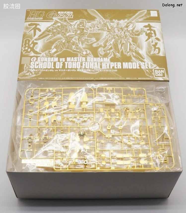 HGUC 网络限定版 神高达VS尊者高达 流派东方不败 超级模式 - 图片